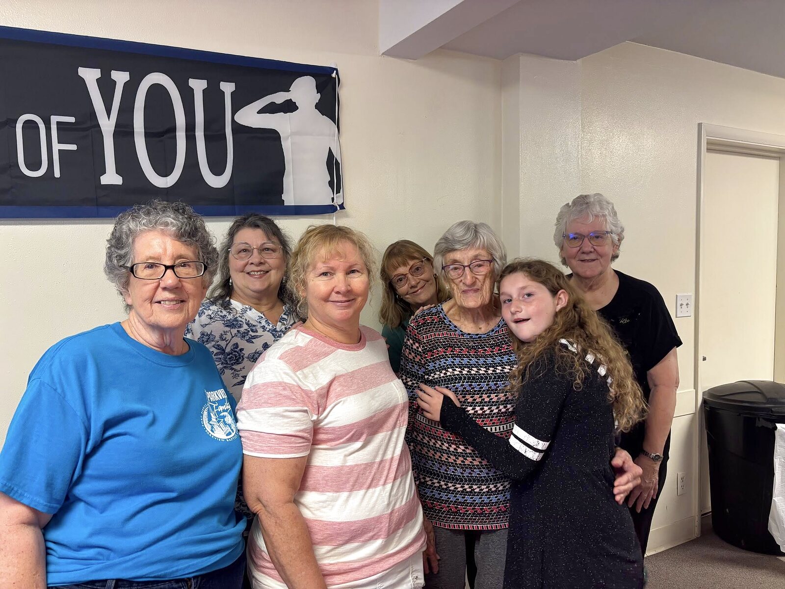 Volunteers serving at Parkview community outreach